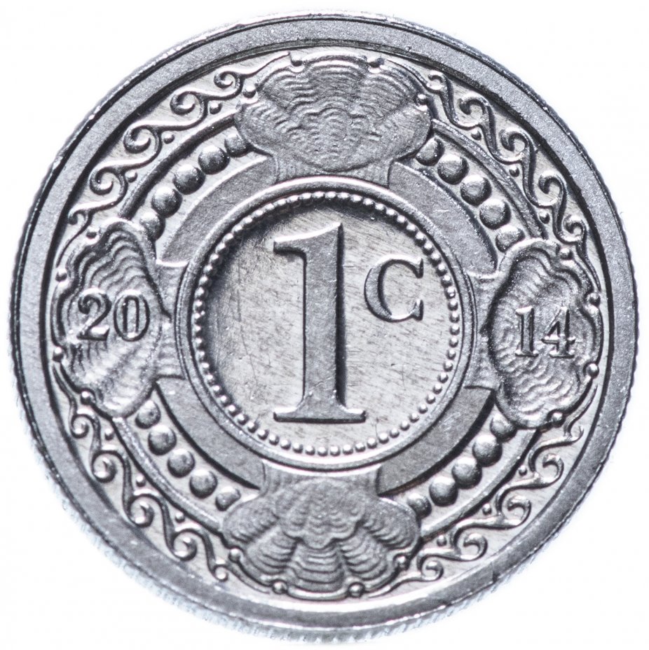 купить Нидерландские Антильские острова 1 цент (cent) 2014