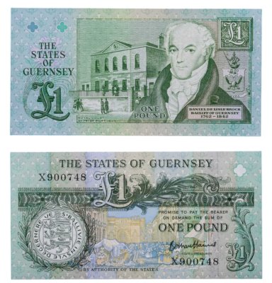 купить Гернси 1 фунт 2023