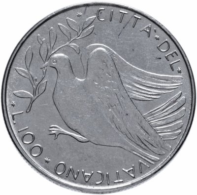 купить Ватикан 100 лир 1975