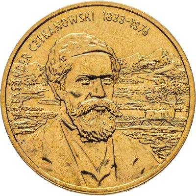 купить Польша 2 злотых 2004 "Польские путешественники - Александр Чекановский"