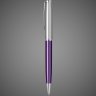 Купить Шариковая ручка Parker Sonnet Essentials Violet SB Steel CT, цвет чернил black, стержень: M, в подарочной упаковке., Металлы: нержавеющая сталь, палладий, 2026 г.