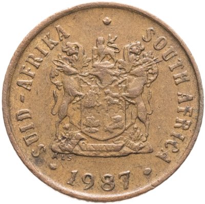 купить ЮАР 1 цент (cent) 1987