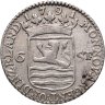 Купить Нидерланды, Зеландия 6 стюверов 1791