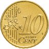 Купить Германия 10 евроцентов 2004 Двор F