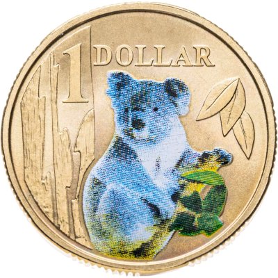 купить Австралия 1 доллар 2008 "Наземные животные - коала"