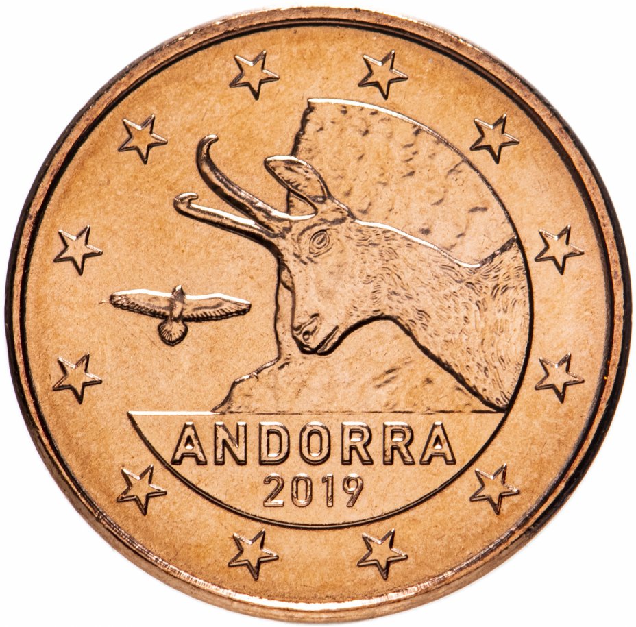 купить Андорра 1 цент 2019