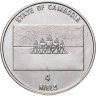 Купить Камбоджа 4 риеля (riel) 1993 "Доисторические животные - Криптоклид"