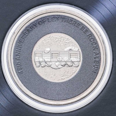 купить Австралия 20 центов (cents) 2022 "AC/DC - Let there be Rock" в буклете