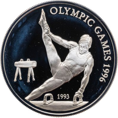 купить Самоа и Сисифо 10 долларов 1993 "XXVI летние Олимпийские Игры, Атланта 1996 - Гимнастика"
