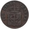 Купить Германия, Пруссия 3 пфеннинга  1854 А