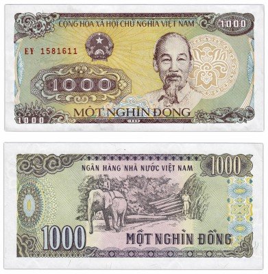 купить Вьетнам 1000 донг 1988