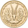 Купить Западная Африка (BCEAO) 5 франков (francs) 1971