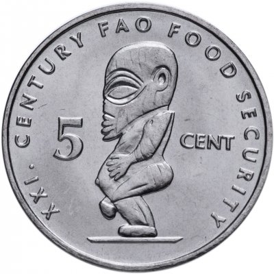 купить Острова Кука 5 центов (cents) 2000 "ФАО"