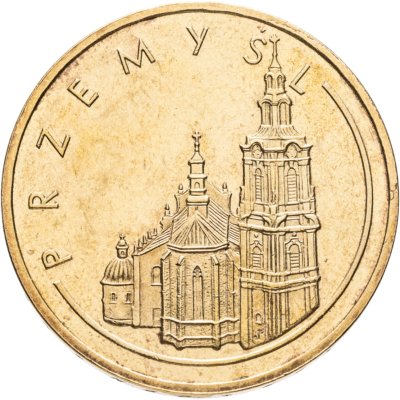 купить Польша 2 злотых 2007 "Древние города Польши - Пшемысль"