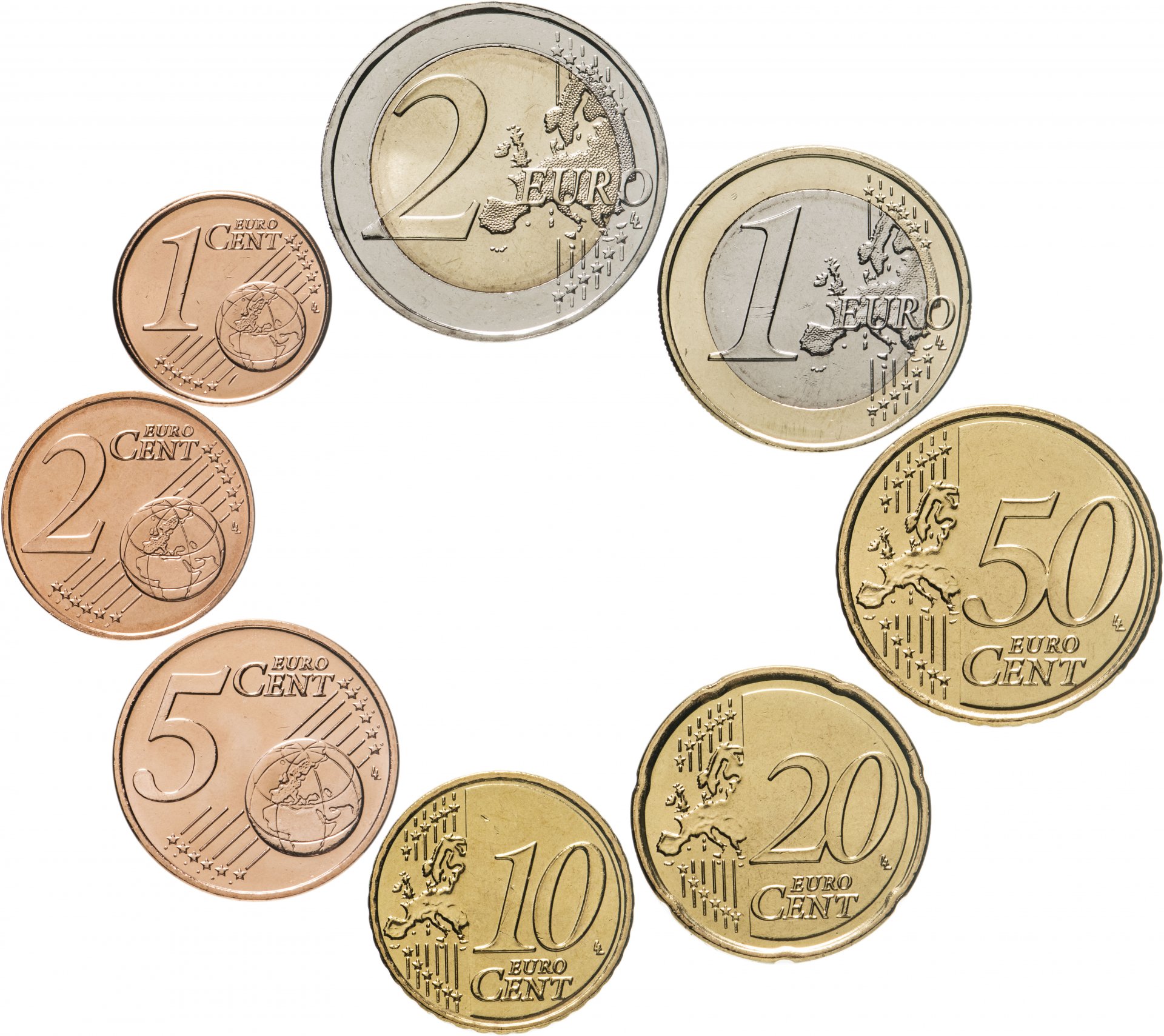 Монеты евро Кипра