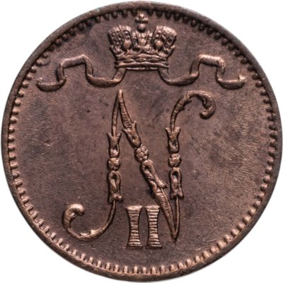 купить 1 пенни (penni) 1914 Российская Финляндия