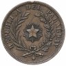 Купить Парагвай 4 сентесимо 1870