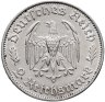 Купить Германия, Третий рейх 2 рейхсмарки (reichsmark) 1934 "175 лет со дня рождения Фридриха Шиллера"