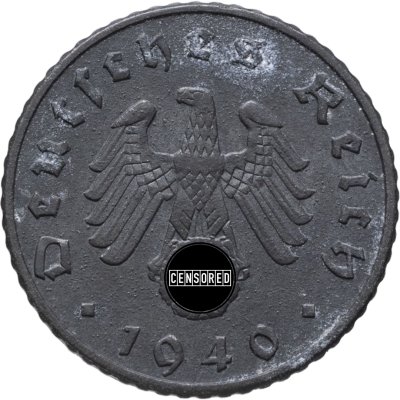 купить Германия, Третий рейх 5 рейхспфеннигов 1940