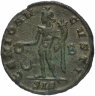 Купить Римская Империя Максимиан Геркулий 285–305 гг фоллис (реверс: Гений стоит, в руках - патера и рог изобилия)