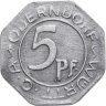Купить Германия "Оберндорф-ам-Неккар" 5 пфеннигов 1918 нотгельд