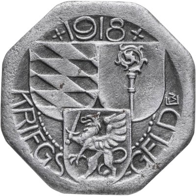 купить Германия "Оберндорф-ам-Неккар" 5 пфеннигов 1918 нотгельд