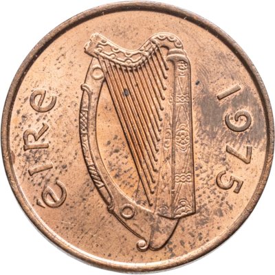 купить Ирландия 2 пенса (pence) 1975