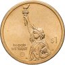 Купить США 1 доллар 2019 P "Классификация звезд, Энни Кэннон (Делавэр)"