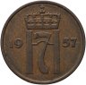 Купить Норвегия 5 эре (ore) 1957