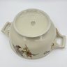 Купить Супница/террина без крышки с цветочным декором, Kjøbenhavns Porcellains Maleri (KPM), фарфор, деколь, золочение, Дания, 1924-1960 гг.
