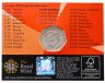 Купить Великобритания 50 пенсов (pence) 2011 "XXX летние Олимпийские Игры, Лондон 2012 - Стрельба"
