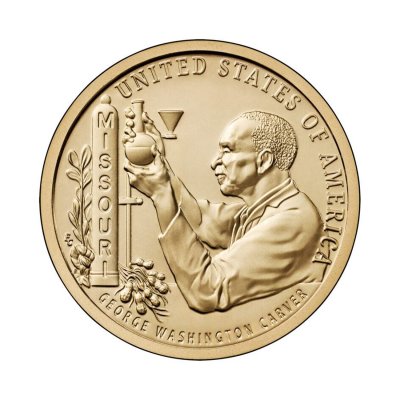 купить США 1 доллар 2024 P «Американские инновации - Джордж Вашингтон Карвер (Миссури)»