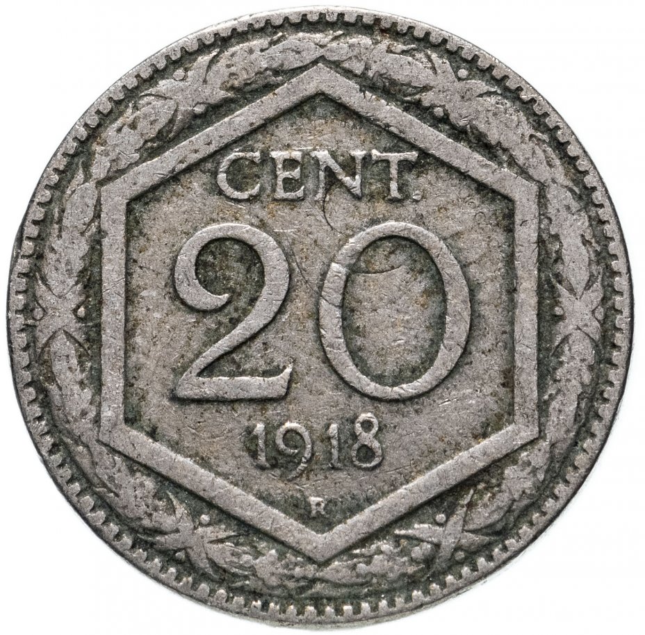 купить Италия 20 чентезимо (centesimi) 1918-1920