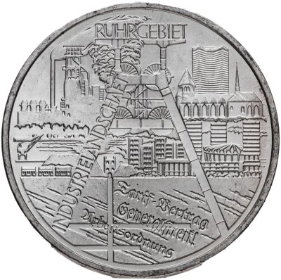 купить Германия 10 евро 2003 "Рурский промышленный район"
