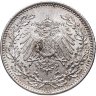 Купить Германия 1/2 марки (mark) 1918 Знак монетного двора: "D" - Мюнхен в слабе Монетник. ру MS64