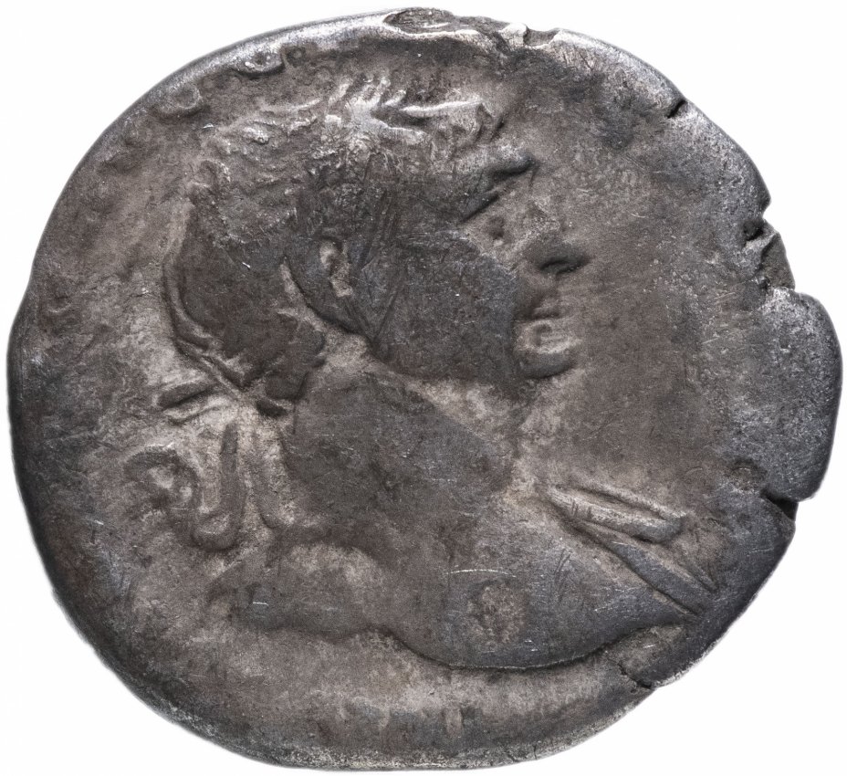купить Римская империя, Траян, 98-117 годы, денарий.