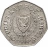 Купить Кипр 50 центов (cents) 1991-2004, случайная дата