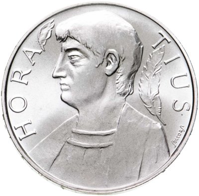 купить Италия 500 лир 1993 "2000 лет со дня смерти Горация"