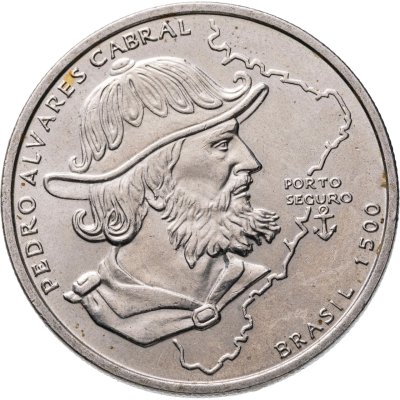 купить Португалия 200 эскудо (escudos) 1999 "500 лет с момента высадки Педро Альваро Кабрала в Бразилии"