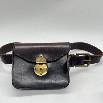 купить Ремень с поясной сумкой George Stuart, кожа, Великобритания, 1980-2010 гг.