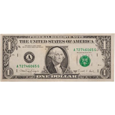 купить США 1 доллар 1988A (Pick 480b) A-Бостон
