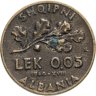 Купить Албания 0,05 лека (lek) 1940