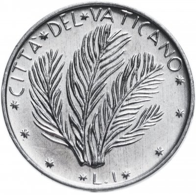 купить Ватикан 1 лира 1976