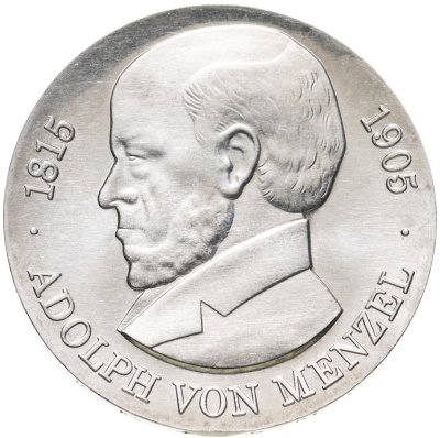 купить Германия ГДР 5 марок 1980 "Адольф фон Менцель"