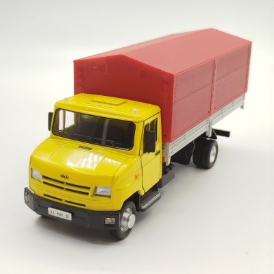 купить Модель автомобиля "ЗИЛ-131" со съемным тентом, в оригинальной коробке., металл, пластмасса, Россия, 1990-2010 гг.