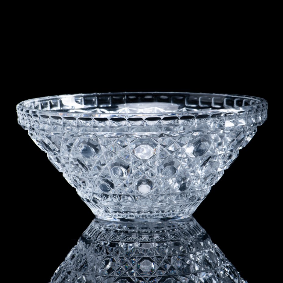 хрустальная салатница. салатник h9991 люъем. 100198. салатник бахметьевский завод. салатник хрустальный (малый) арт.