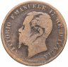 Купить Италия 5 чентезимо 1862, знак монетного двора: "N" - Неаполь