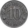 Купить Германия "Трир" 10 пфеннигов 1919 нотгельд