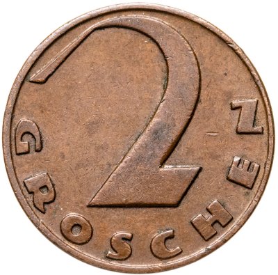 купить Австрия 2 гроша (groschen) 1937
