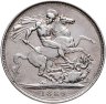 Купить Великобритания 1 крона 1889 в слабе Монетник. ру AU det чистка